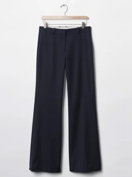 Женские свободные брюки-клеш True Indigo Gap, размер 4, стандартный