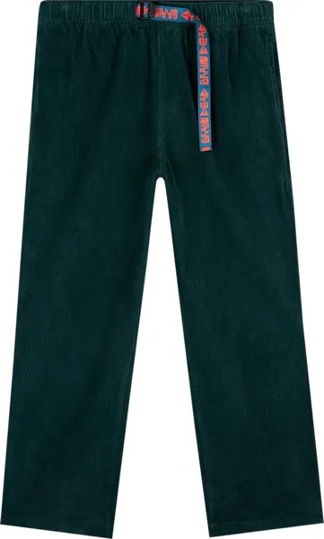 Брюки Brain Dead Cord Climber Pant 'Forest Green', зеленый