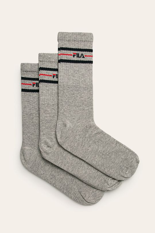 Носки (3 шт.) Fila, серый