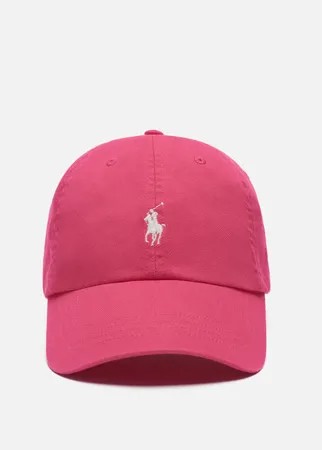 Кепка Polo Ralph Lauren Classic Sport Twill, цвет розовый