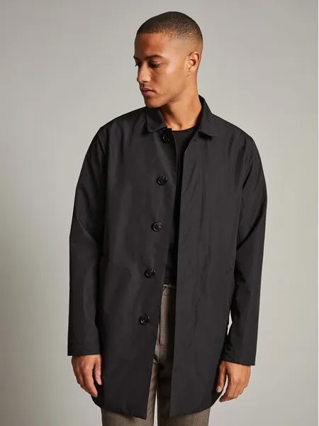 Переходное пальто стандартного кроя Matinique, черный