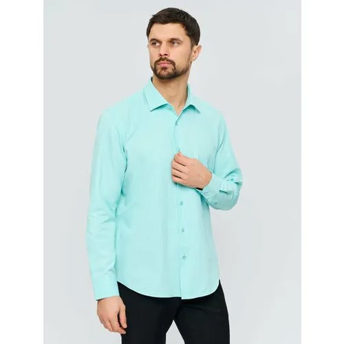 Рубашка BAWER, размер XS, зеленый