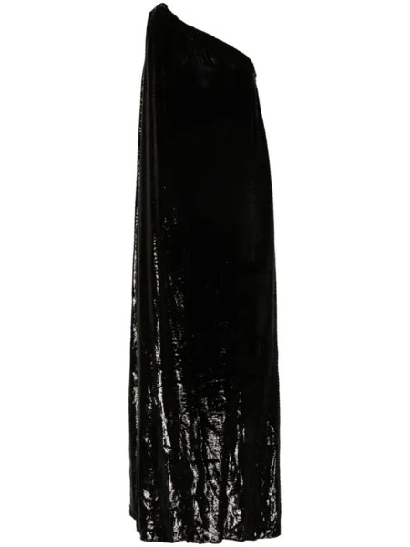 TOM FORD платье на одно плечо, черный