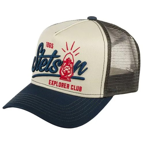 Бейсболка STETSON арт. 7751185 TRUCKER CAP GASLAMP (синий / белый), размер UNI