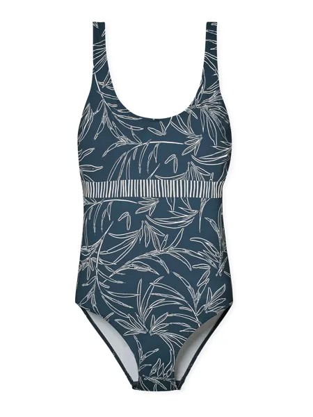 Купальник Schiesser Ocean Swim, цвет blau, weiß