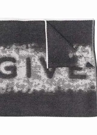 Givenchy трикотажный шарф с логотипом