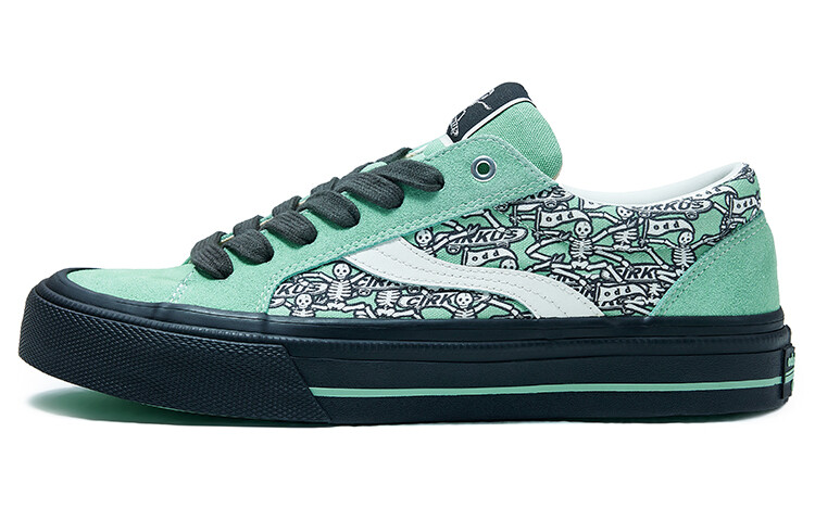 Кроссовки oddCIRKUS Astley Pro Skateboarding Shoes Unisex Low-top, светло-зеленый