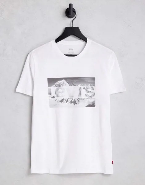 Лонгслив с графическим принтом Levi's-Разноцветный