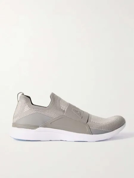 Беговые кроссовки TechLoom Bliss Mesh Slip-On APL ATHLETIC PROPULSION LABS, серый