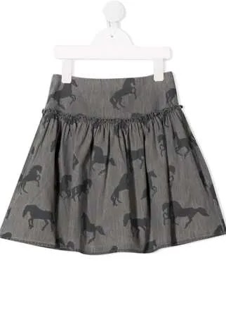 Stella McCartney Kids юбка мини с принтом
