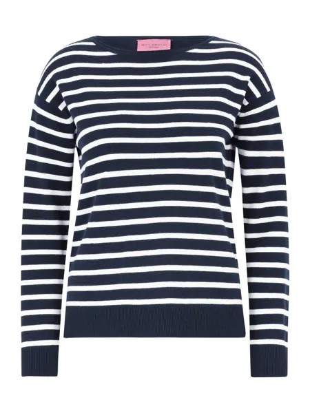 Пуловер Betty Barclay, цвет patch dark blue/cream