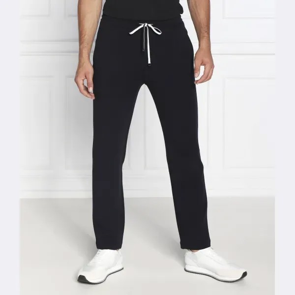 Спортивные брюки стандартного кроя Emporio Armani, синий