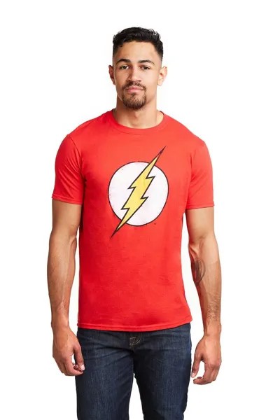 Хлопковая футболка Flash Distress Marvel, красный