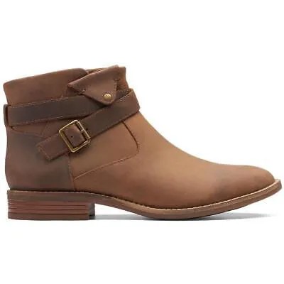 Женские ботильоны Clarks Camzin Dime Tan 6,5, средний (B,M) BHFO 6627