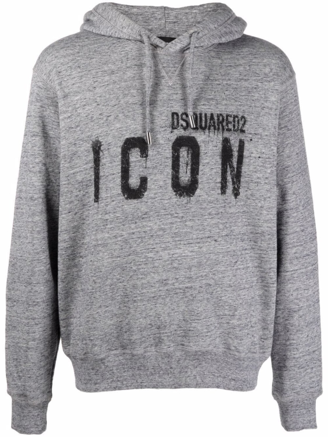 Dsquared2 худи с логотипом, серый
