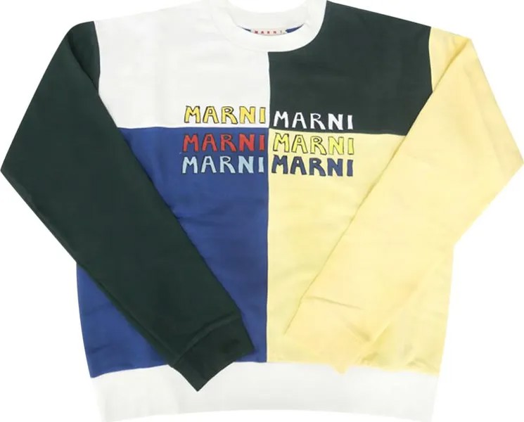 Толстовка Marni 'Multicolor', разноцветный