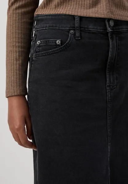 Джинсовая юбка MIDI SKIRT MELBA GAP, черный