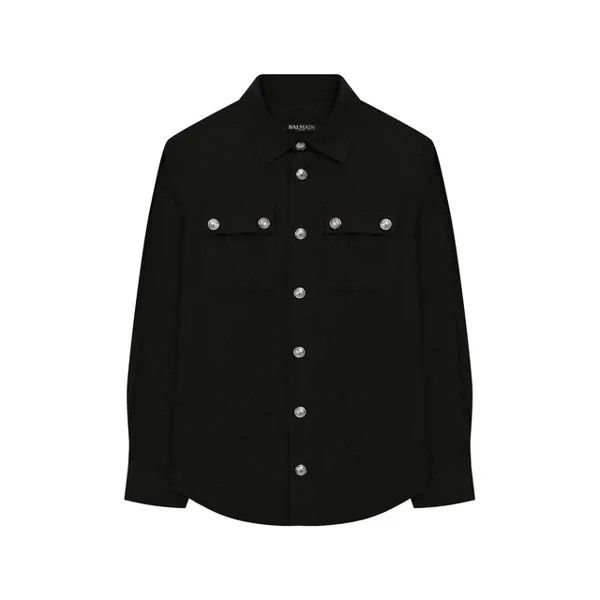 Хлопковая рубашка Balmain