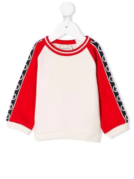 Gucci Kids толстовка с логотипом