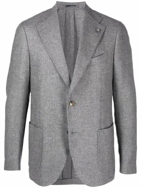 Lardini шерстяной однобортный пиджак