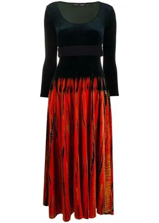 Proenza Schouler tie-dye effect dress