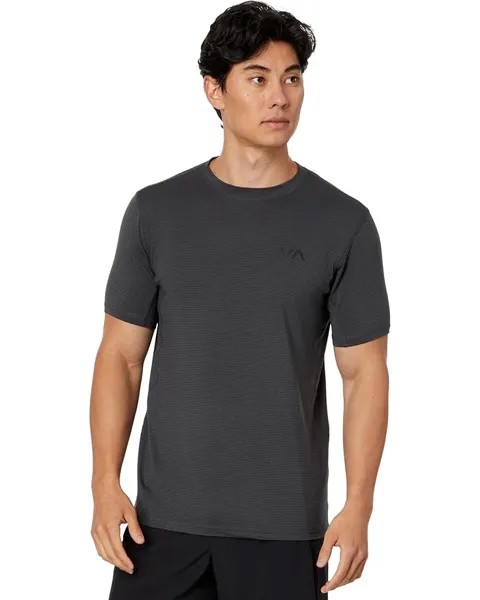 Футболка RVCA Sport Vent Stripe Ss, цвет Black Stripe