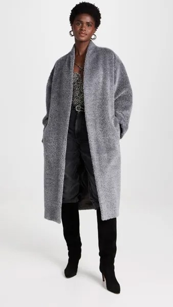 Пальто Isabel Marant Caliste, серый