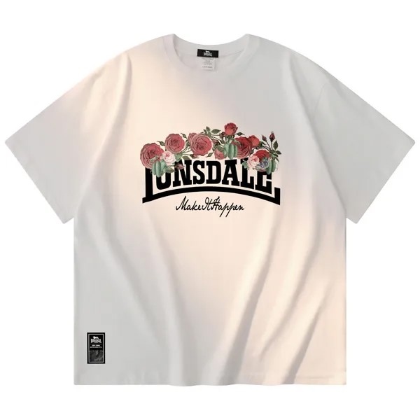 LONSDALE Футболка унисекс, цвет Apricot
