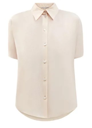 Шелковая блуза Susan с асимметричным нижним краем