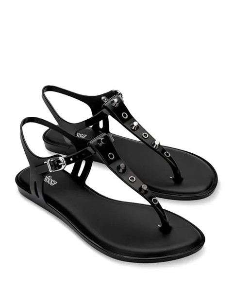 Женские сандалии Solarad с декорированными ремешками Melissa, цвет Black