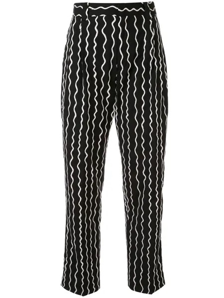 Charles Jeffrey Loverboy брюки кроя слим в полоску