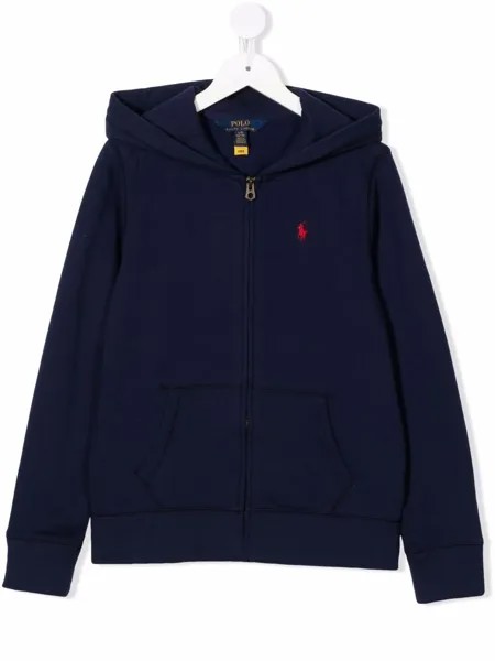 Ralph Lauren Kids худи Polo Pony на молнии