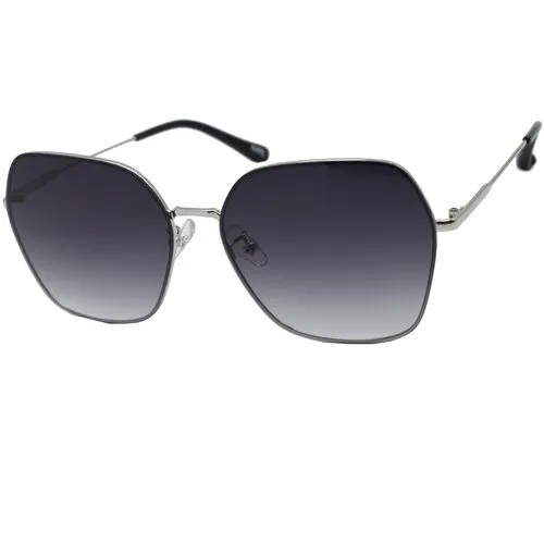 Солнцезащитные очки Mario Rossi, серебряный, серый