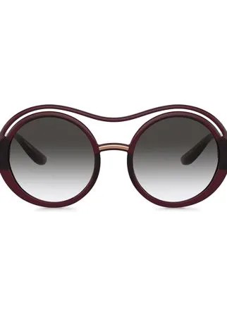 Dolce & Gabbana Eyewear солнцезащитные очки-авиаторы с монограммой