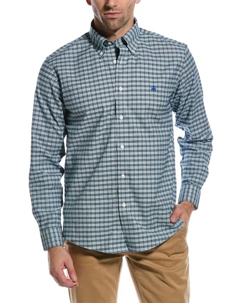 Рубашка обычного кроя Brooks Brothers, синий