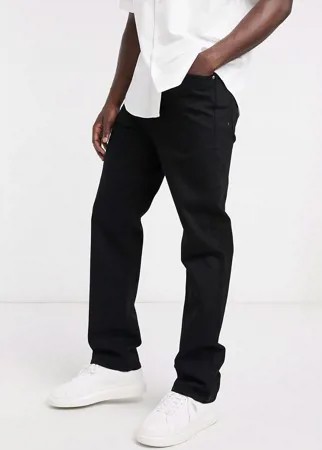 Эластичные джинсы узкого кроя в спортивном стиле без кромки J Crew 1040-Черный