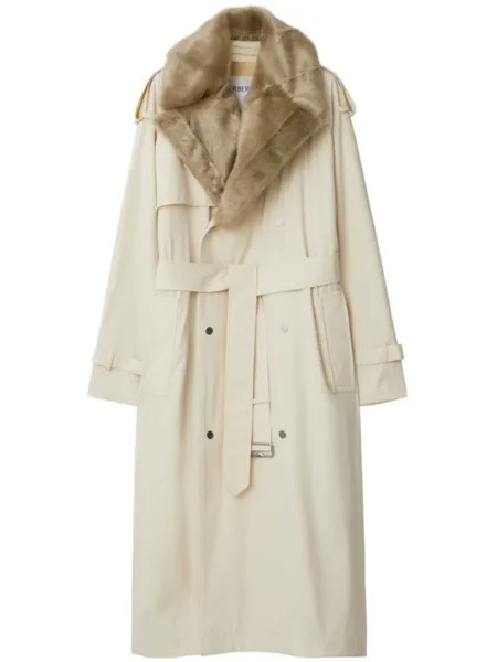 Тренч Kennington Burberry, бежевый