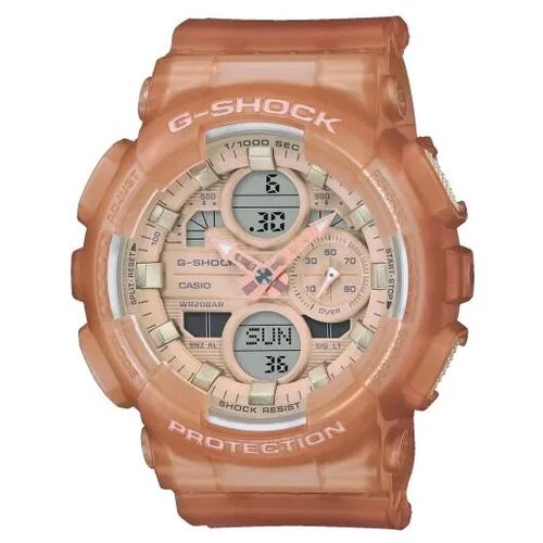 Наручные часы CASIO G-Shock, бежевый, золотой