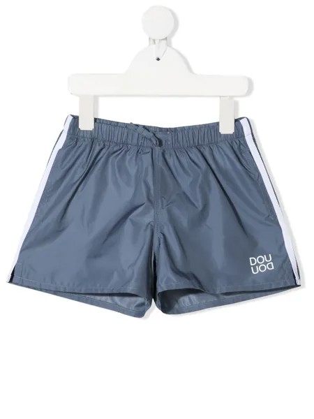 Douuod Kids спортивные брюки с логотипом