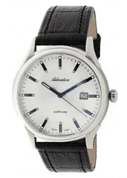 Швейцарские наручные  мужские часы Adriatica 2804.52B3Q. Коллекция Gents