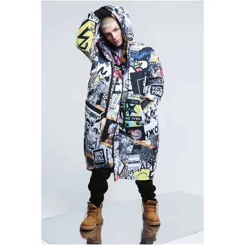 Бушлат мужской DNK, размер OverSize X , цвет красный