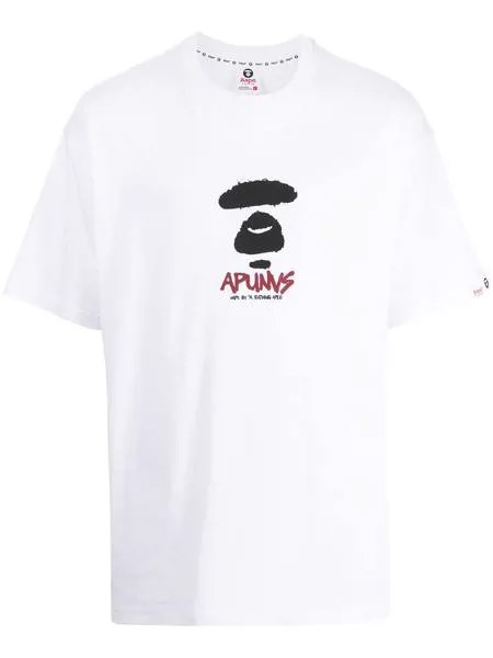 AAPE BY *A BATHING APE® футболка с логотипом