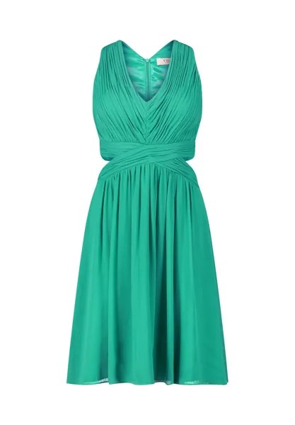 Вечернее платье с вырезами Vera Mont, цвет Brilliant Green