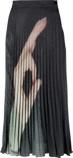 Юбка MM6 Maison Margiela Skirt 'Black', черный