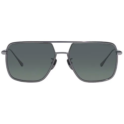 Солнцезащитные очки Chopard, серебряный, серый