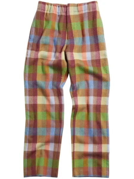 Zegna кашемировые спортивные брюки из коллаборации с The Elder Statesman, зеленый
