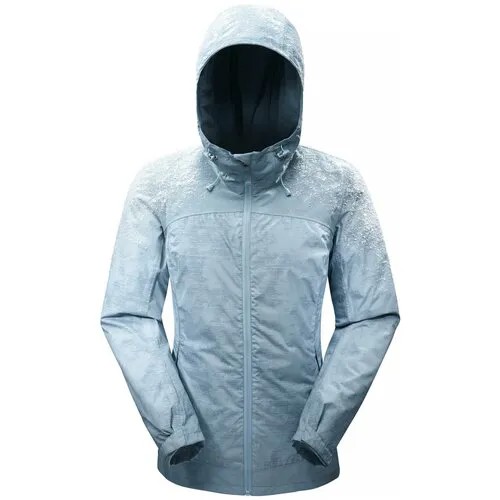Куртка SH100 XSH100–Warm непромокаемая женская, размер: XS, цвет: Светло-Серый/Серый/Сливочный QUECHUA Х Decathlon
