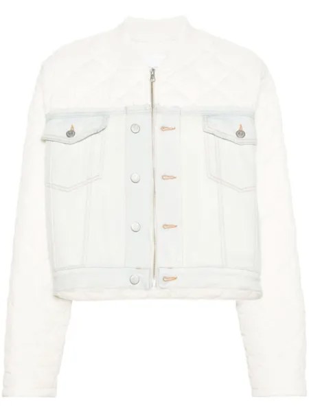 MM6 Maison Margiela стеганая джинсовая куртка, синий