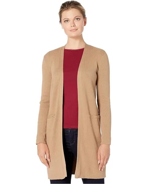 Свитер LAUREN Ralph Lauren Cotton-Blend Cardigan, кэмел