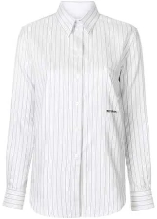 Calvin Klein 205W39nyc рубашка в полоску